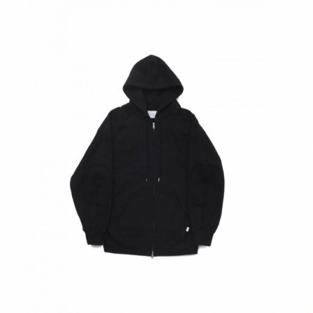 ALLEGE(アレッジ)のsugarhill 21AW ZIP-UP RAW EDGE HOODIE メンズのトップス(パーカー)の商品写真