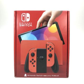 ニンテンドウ(任天堂)の##Nintendo ニンテンドウ Nintendo Switch（有機ELモデル） HEG-001 マリオレッド(携帯用ゲーム機本体)