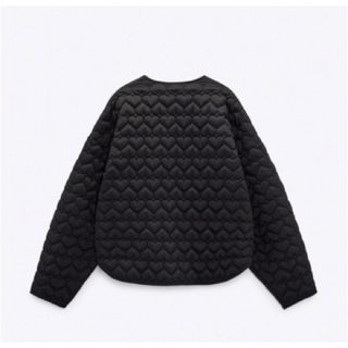 ZARA ザラハート キルティングジャケット 新品タグ付き ブラック