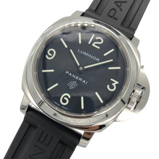 【111786】PANERAI パネライ  PAM00588 ルミノール マリーナ ブティック ブラックダイヤル SS/レザー 手巻き ギャランティーカード 純正ボックス 腕時計 時計 WATCH メンズ 男性 男 紳士