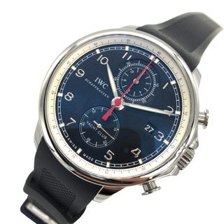 インターナショナルウォッチカンパニー(IWC)の　インターナショナルウォッチカンパニー IWC ポルトギーゼ ヨットクラブ IW390210 ブラック SS メンズ 腕時計(その他)