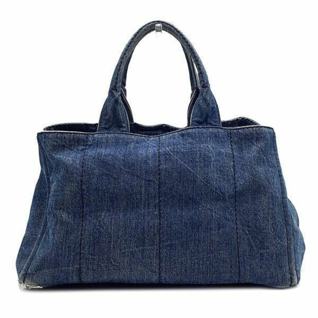 PRADA - プラダ PRADA トートバッグ ハンドバッグ 鞄 カナパ デニム