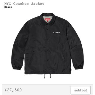 シュプリーム(Supreme)のSupreme Nyc Coaches Jacket Black(ナイロンジャケット)