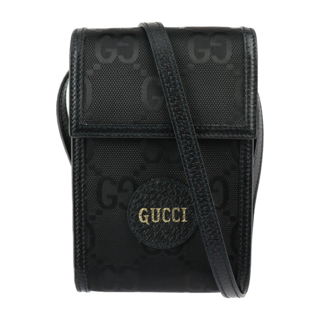 Gucci(グッチ)のGUCCI グッチ Off The Grid オフザグリッド ミニバッグ ショルダーバッグ 625599 レザー  GGナイロン ブラック   ポシェット ポーチ 【本物保証】 メンズのバッグ(ショルダーバッグ)の商品写真