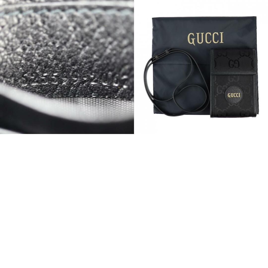 Gucci(グッチ)のGUCCI グッチ Off The Grid オフザグリッド ミニバッグ ショルダーバッグ 625599 レザー  GGナイロン ブラック   ポシェット ポーチ 【本物保証】 メンズのバッグ(ショルダーバッグ)の商品写真