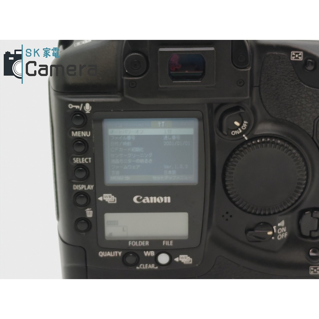 Canon EOS-1 Ds DIGITAL キャノン デジタル一眼レフ NP-E3 付 ショット数約21000回