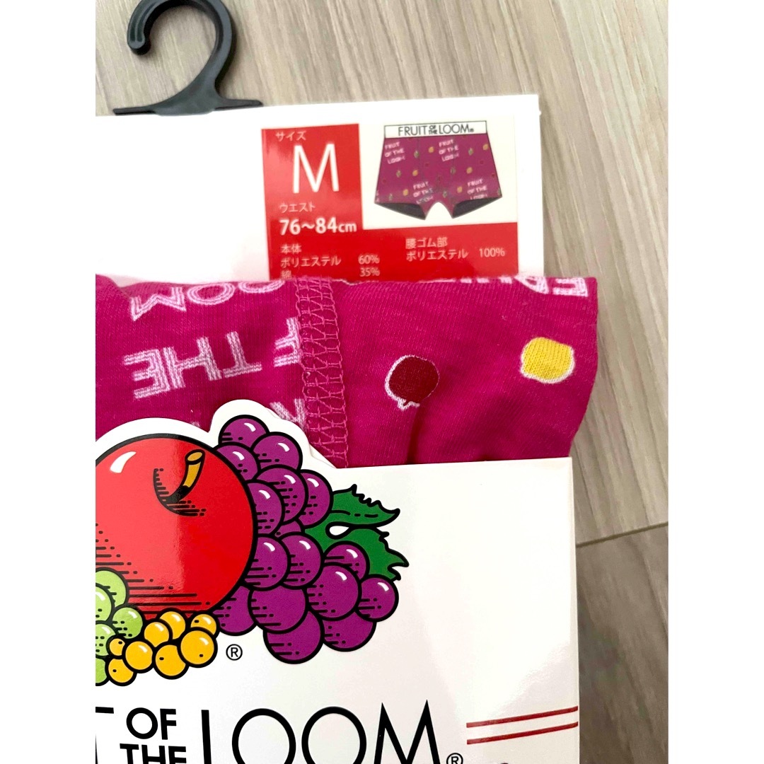 FRUIT OF THE LOOM(フルーツオブザルーム)のフルーツオブザルーム ボクサーパンツ Mサイズ メンズのアンダーウェア(ボクサーパンツ)の商品写真