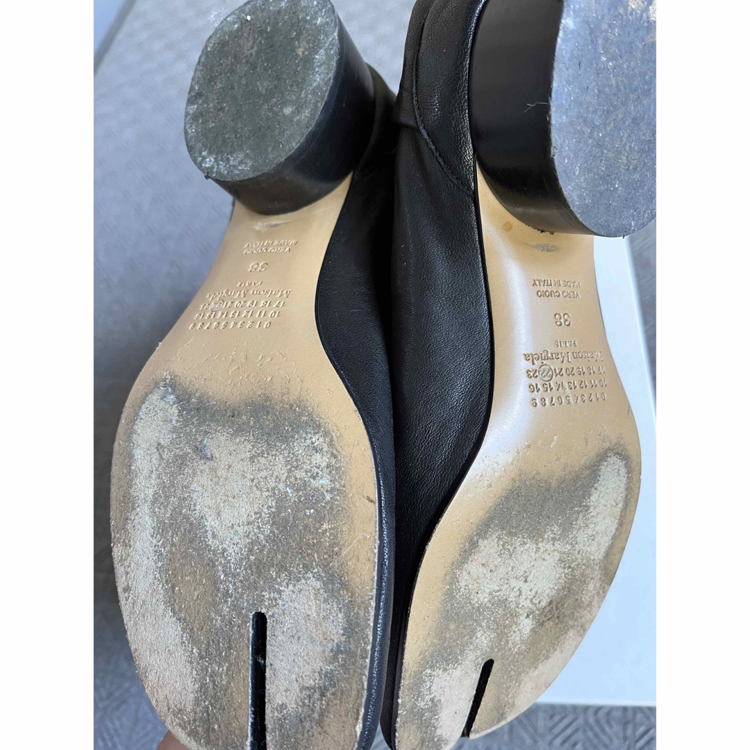 Margiela マルジェラ 足袋ブーツ3cm ブラック38 Margiela マルジェラ 足袋ブーツ3cm ブラック38