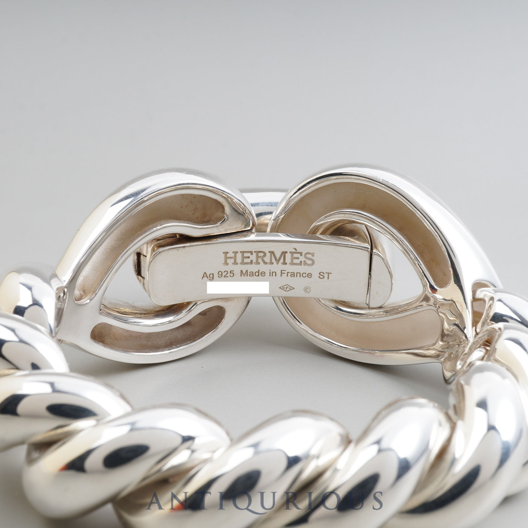 Hermes(エルメス)のHERMES エルメス ブレスレット トルサードTGM メンズのアクセサリー(ブレスレット)の商品写真