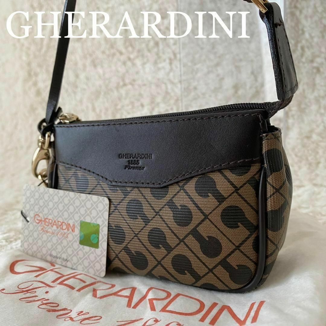 GHERARDINI - ☆新品 GHERARDINI ゲラルディーニ ハンドバッグ 総柄 ...