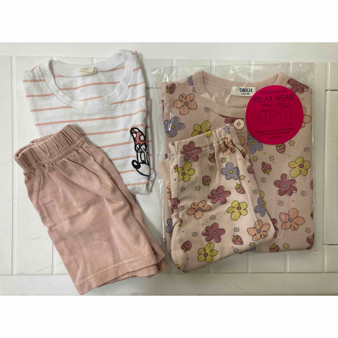 BREEZE(ブリーズ)のパジャマセット売り90センチ キッズ/ベビー/マタニティのキッズ服女の子用(90cm~)(パジャマ)の商品写真