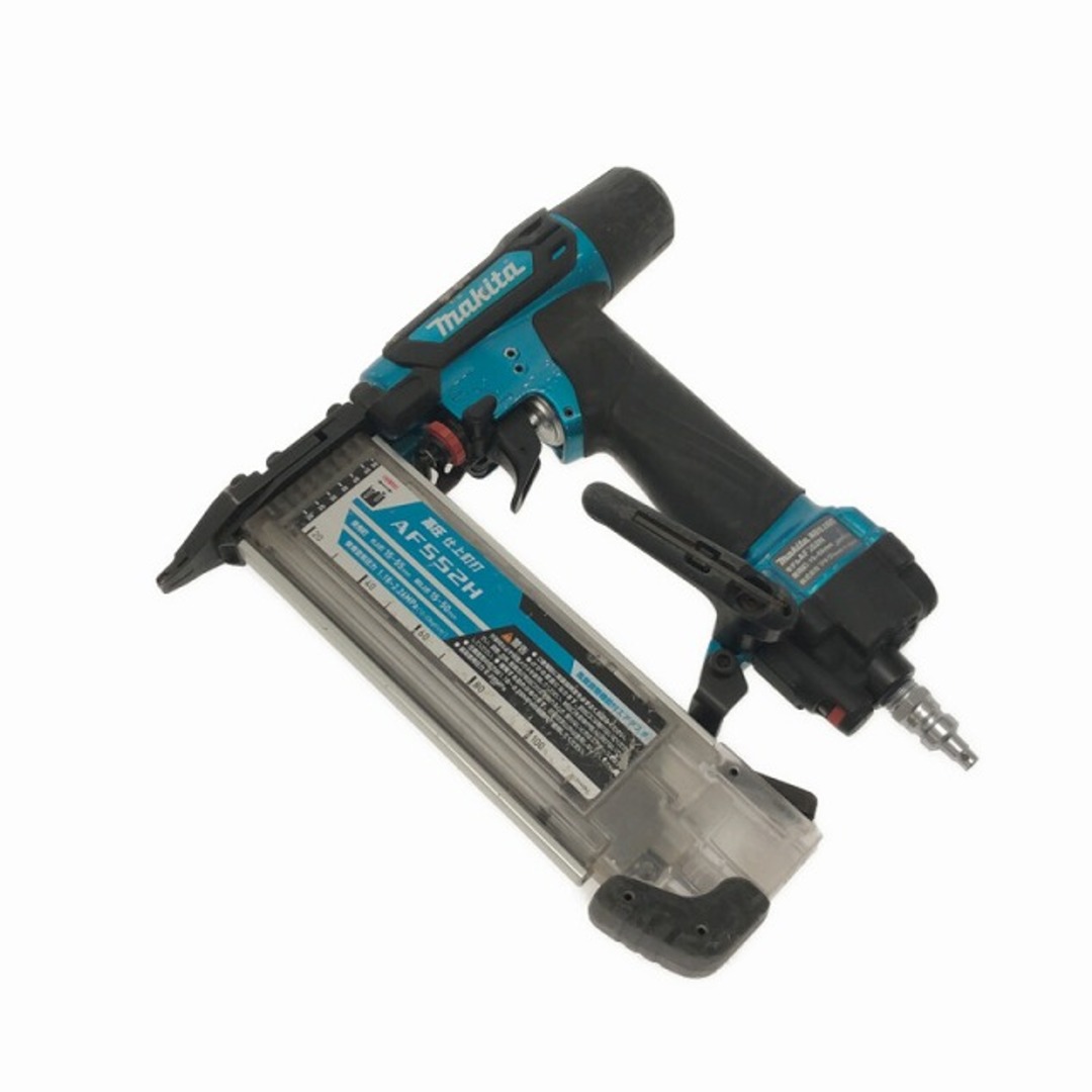 ☆品☆ makita マキタ 55mm 高圧仕上げ釘打ち機 AF552H フィニッシュネイラ エアツール 内装業 釘打機 80619