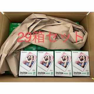 フジフイルム(富士フイルム)のチェキフィルムinstax mini jp2 29箱 580枚 新品未開封(フィルムカメラ)