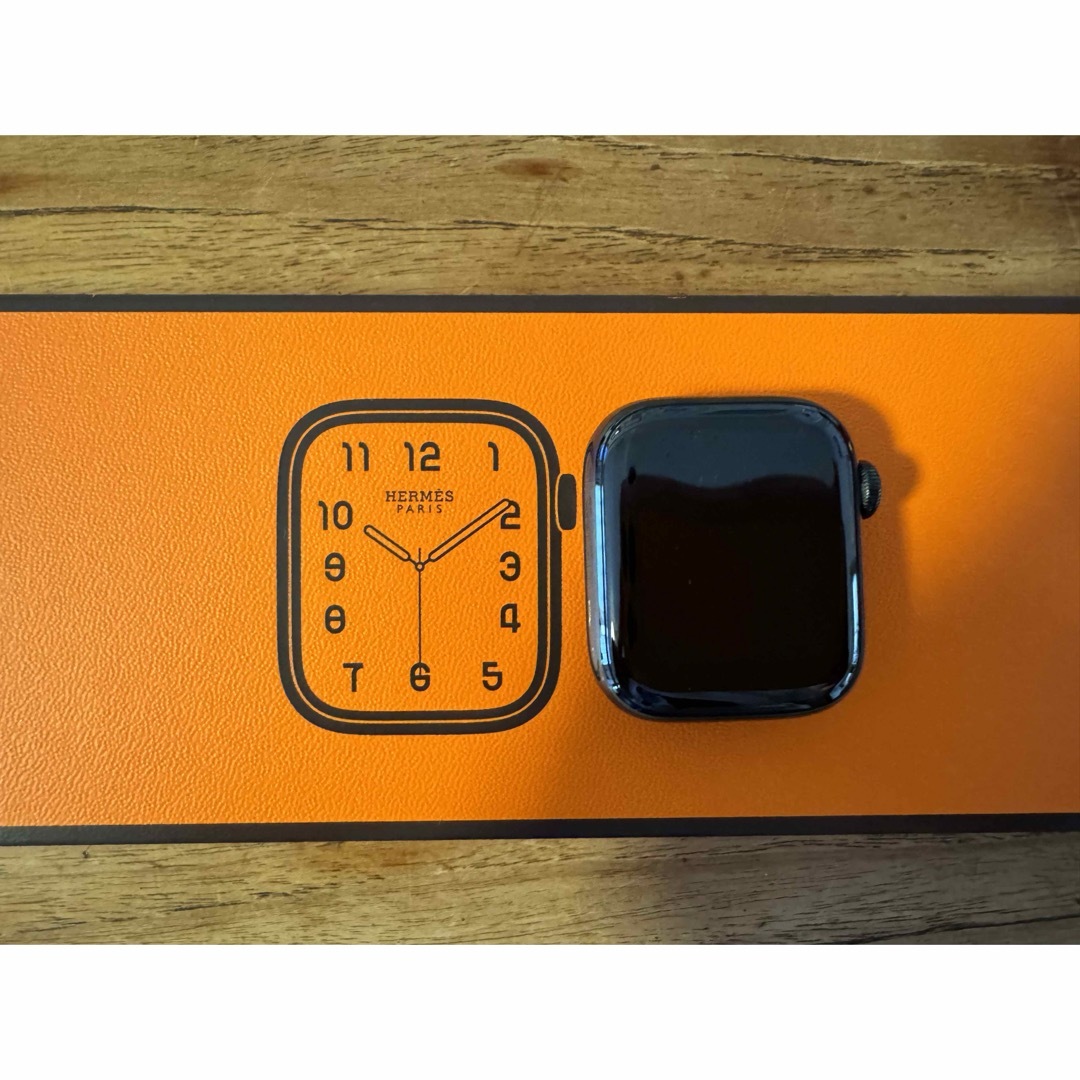 専用　Apple Watch S8 41mm HERMES ステンレス保証付