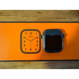 アップルウォッチ(Apple Watch)の専用　Apple Watch S8 41mm HERMES ステンレス保証付(腕時計)