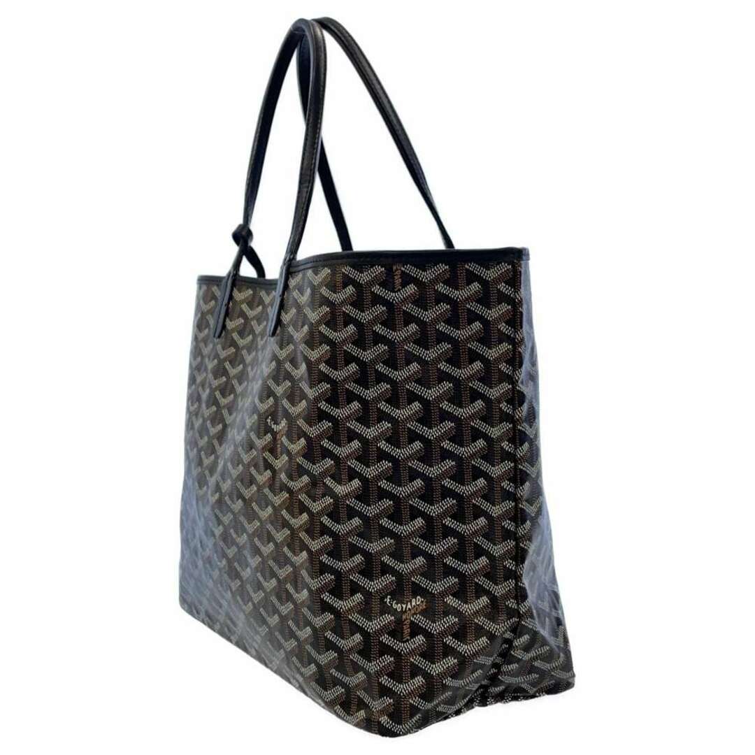 ゴヤール トートバッグ サンルイPM Saint Louis GOYARD バッグ ポーチ付き ショルダーバッグ 黒