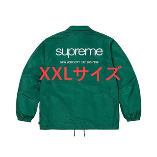 シュプリーム(Supreme)のsupreme NYC Coaches Jacket  グリーン(ナイロンジャケット)