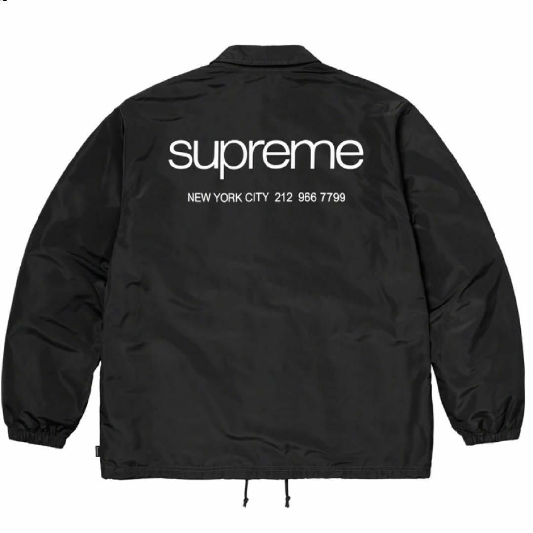 Supreme(シュプリーム)の【新品L】Supreme Nyc Coaches Jacket "Black" メンズのジャケット/アウター(ステンカラーコート)の商品写真