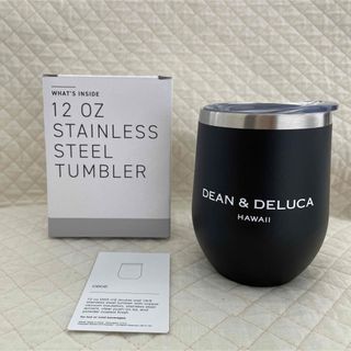 ディーンアンドデルーカ(DEAN & DELUCA)の新品　ディーン&デルーカ　ステンレススチールタンブラー　ブラック　ハワイ購入(タンブラー)