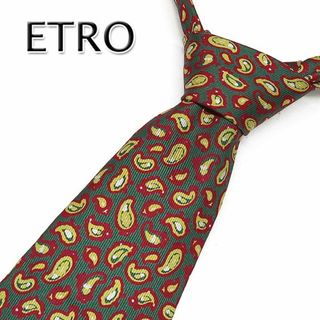 エトロ(ETRO)のETRO エトロ ミラノ シルク ネクタイ ペイズリー柄 NT57(ネクタイ)