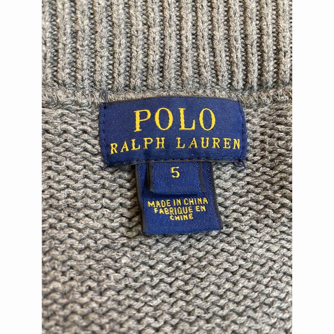 POLO RALPH LAUREN(ポロラルフローレン)の【カメリア様専用】ポロラルフローレン ニットカーディガン 115cm キッズ/ベビー/マタニティのキッズ服男の子用(90cm~)(カーディガン)の商品写真