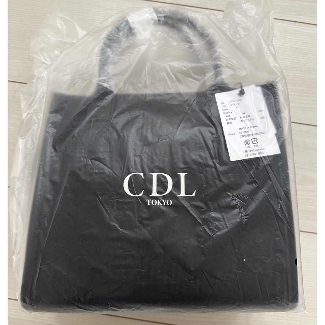 CDL 登坂広臣 Canvas Tote Bag SMALL ブラック  エンタメ/ホビーのタレントグッズ(ミュージシャン)の商品写真