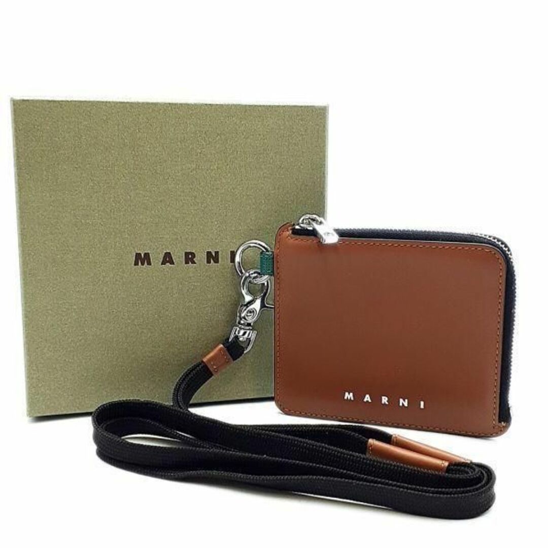 コインケース◆超美品◆ マルニ MARNI 財布 コインケース ストラップ 21SS