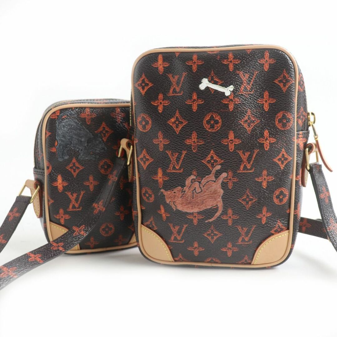 極美品★LOUIS VUITTON ルイヴィトン M44399 トランスフォームド・モノグラム キャットグラム パナム セット 保存袋付き