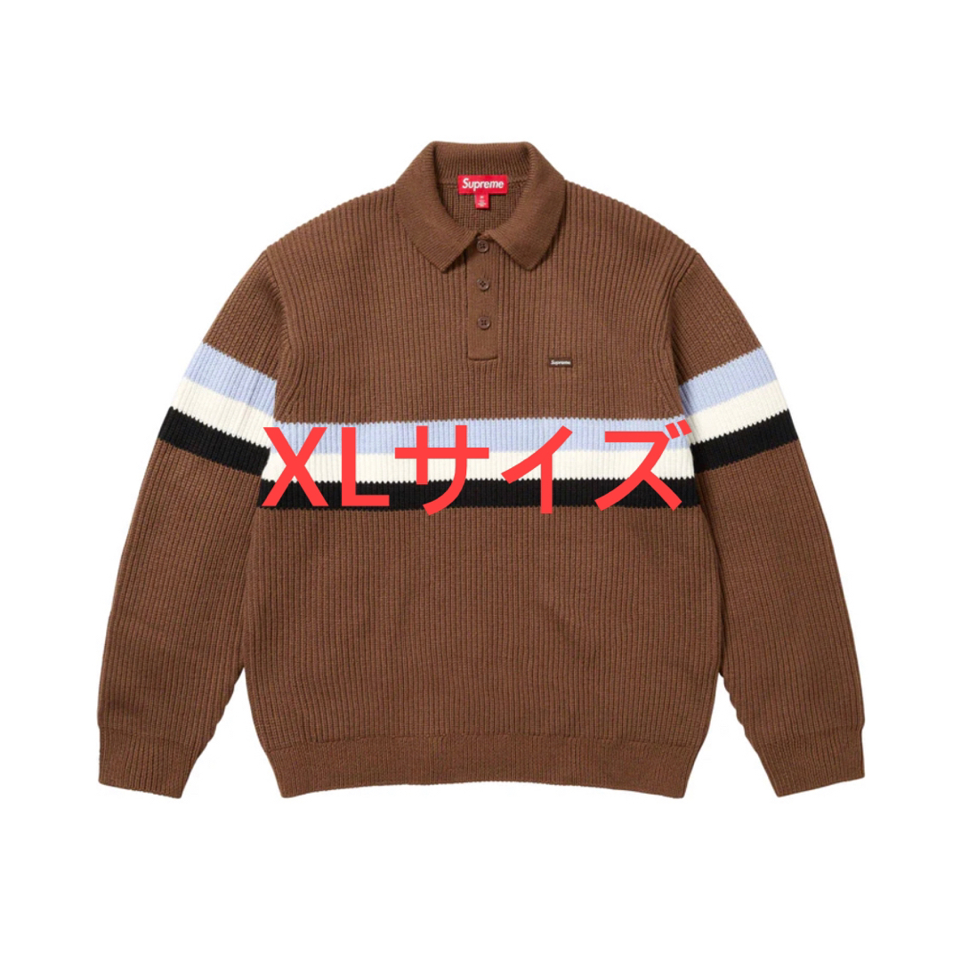 メンズsupreme Small Box Polo Sweater  XL