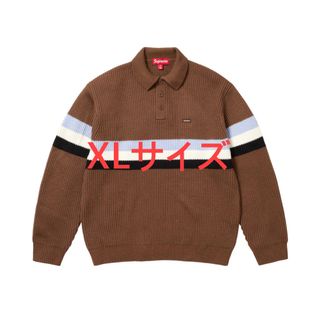 シュプリーム(Supreme)のsupreme Small Box Polo Sweater  XL(ニット/セーター)