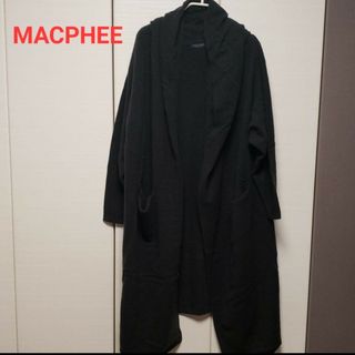 MACPHEE(マカフィー)のロングカーディガン(カーディガン)