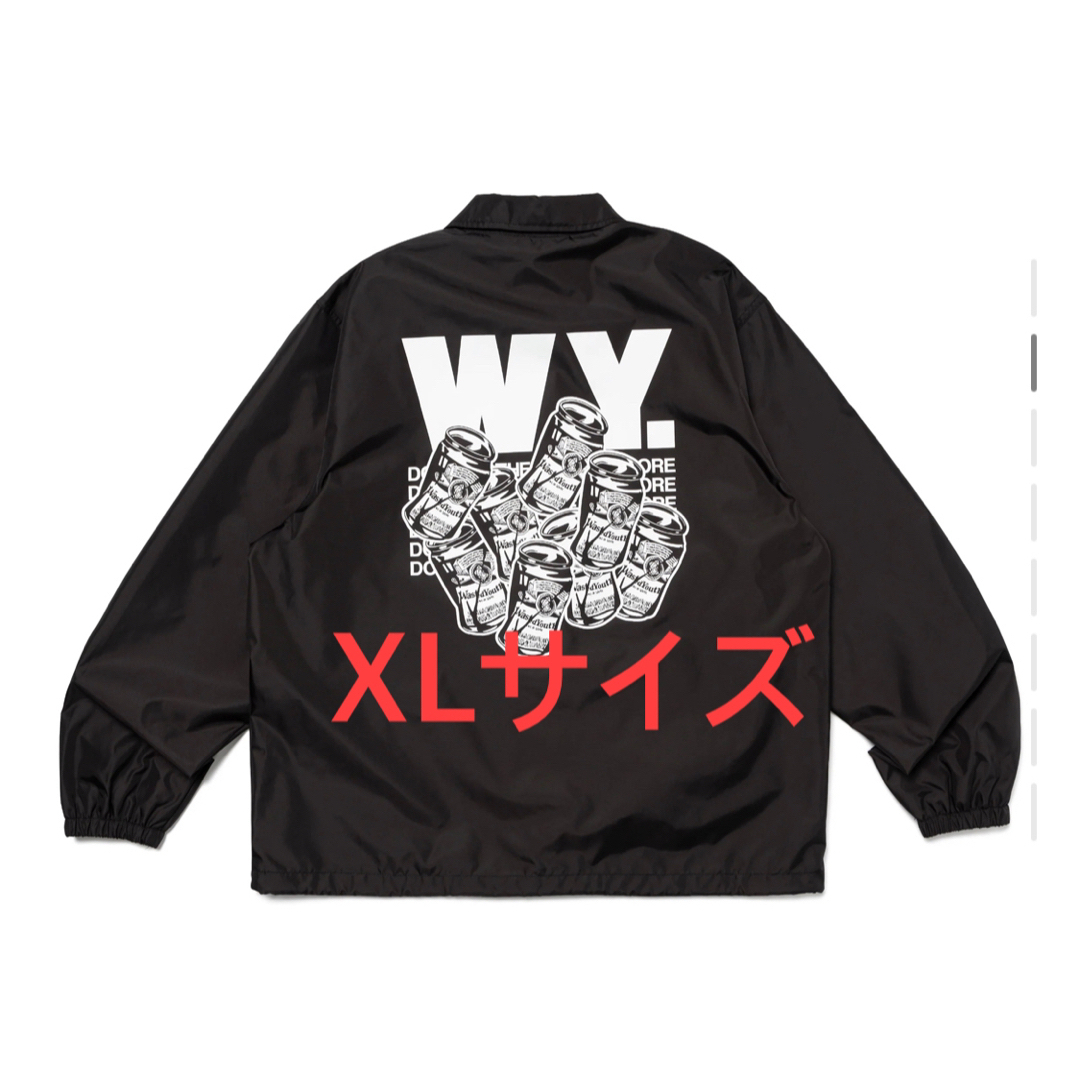 Wasted Youth coach jacket   黒ブルゾン