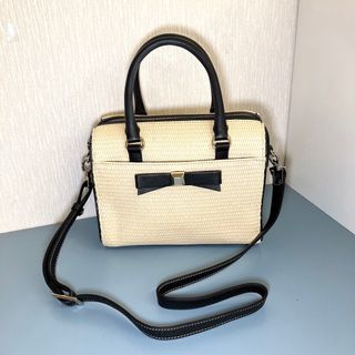 ケイトスペードニューヨーク(kate spade new york)のＢ　kate spade new york 2wayカゴバッグ (かごバッグ/ストローバッグ)