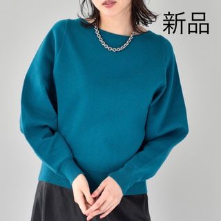 アンタイトル(UNTITLED)の新品UNTITLEDコットン&カシミヤ混ドルマンニット(ニット/セーター)