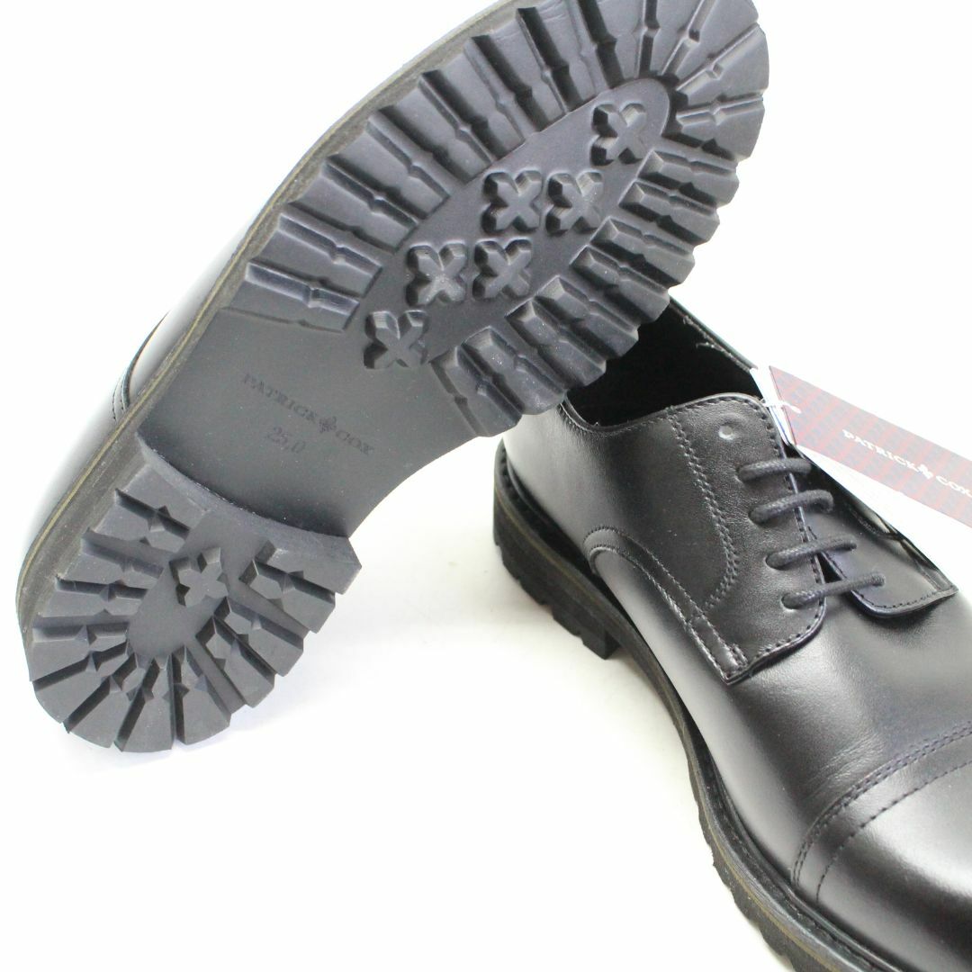 PATRICK COX(パトリックコックス)の新品 PATRICK COX 本革レースアップビジネスシューズ 25 C26 メンズの靴/シューズ(ドレス/ビジネス)の商品写真