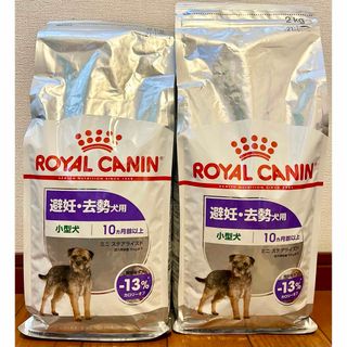 ロイヤルカナン(ROYAL CANIN)のロイヤルカナン ミニ ステアライズド ドッグフード 2kgx2個セット(犬)