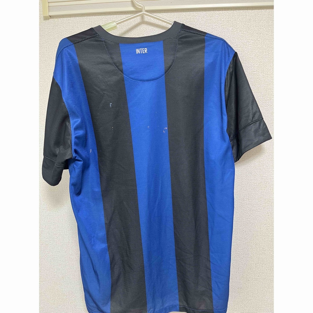 インテル　ゲームシャツ　Lサイズ スポーツ/アウトドアのサッカー/フットサル(ウェア)の商品写真