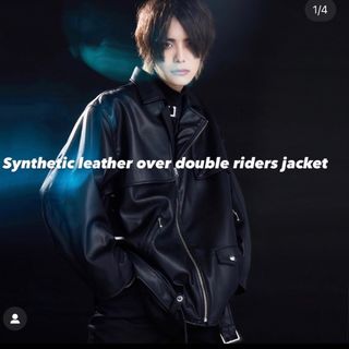 HARE - 【Adoon plain】エコレザーオーバーコーチジャケット 【完売品