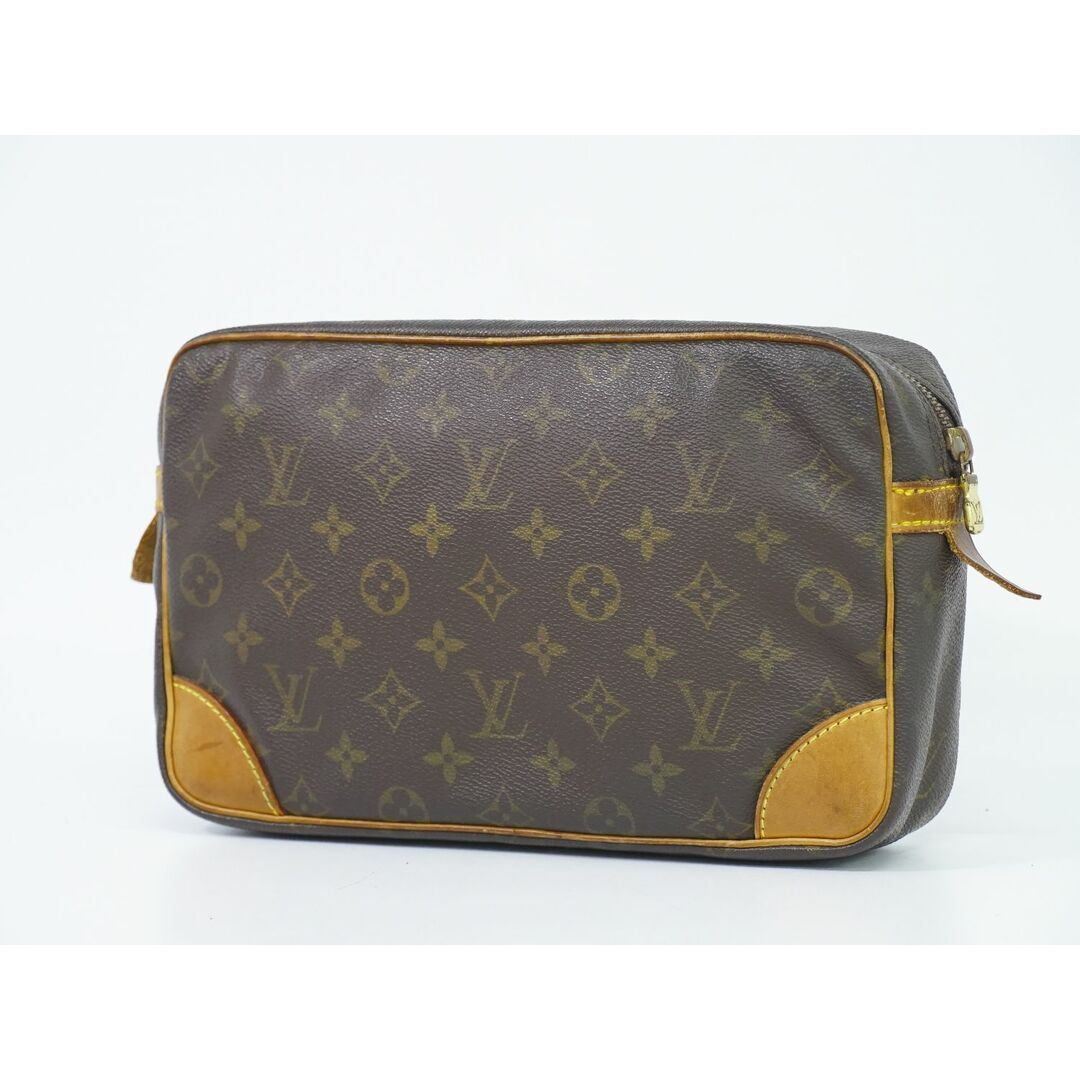 LOUIS VUITTON(ルイヴィトン)の本物 ルイヴィトン LOUIS VUITTON LV コンピエーニュ 28 モノグラム クラッチバッグ セカンドバッグ ブラウン M51845 Compiegne ビトン バッグ 中古	 メンズのバッグ(セカンドバッグ/クラッチバッグ)の商品写真