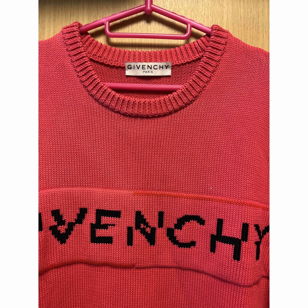 GIVENCHY - 正規 22AW Givenchy ジバンシィ ロゴ ニットの通販 GIVENCHY - 正規 22AW Givenchy ジバンシィ ロゴ ニットの通販