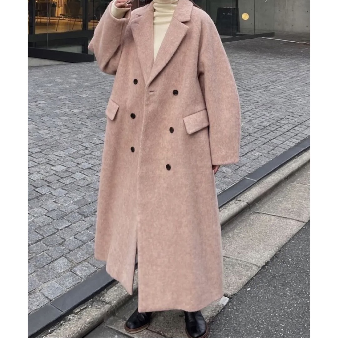 CLANE DOUBLE WOOL LONG COATレディース