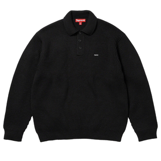 シュプリーム(Supreme)のSupreme Small Box Polo Sweater  XL Black(ニット/セーター)
