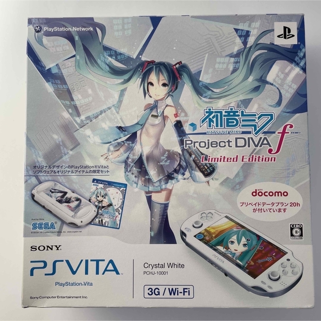 PlayStation Vita   PS Vita 初音ミク Limited Edition 3G/Wi Fiモデル