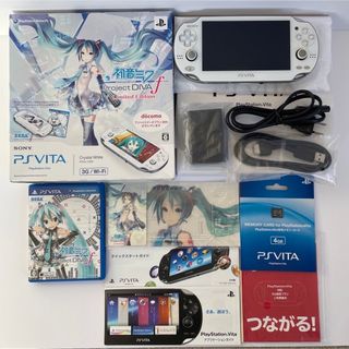 プレイステーションヴィータ(PlayStation Vita)の美品 完品  限定版 PS Vita 初音ミク Limited Edition(携帯用ゲーム機本体)