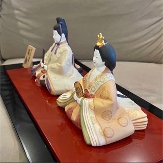 ノリタケ＊陶製 雛人形／親王揃＊Japanese Hina dolls(その他)