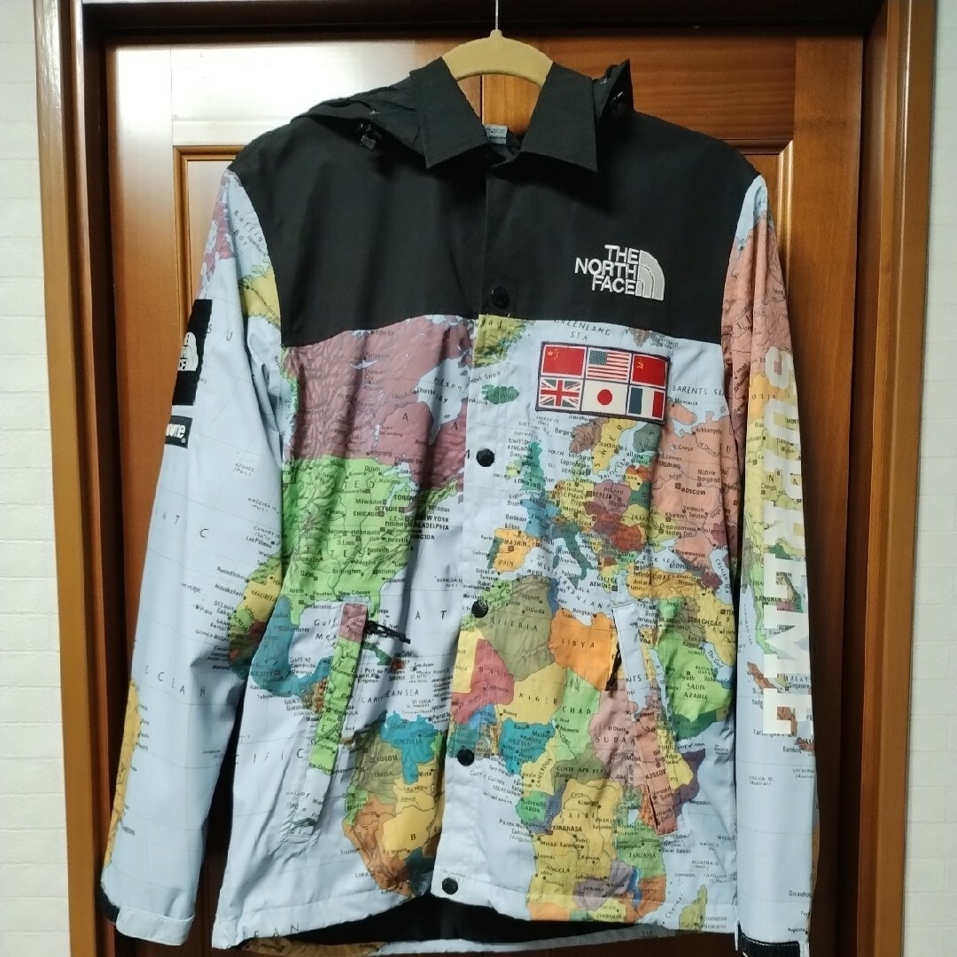 Supreme THENORTHFACE map coach jacketメンズ