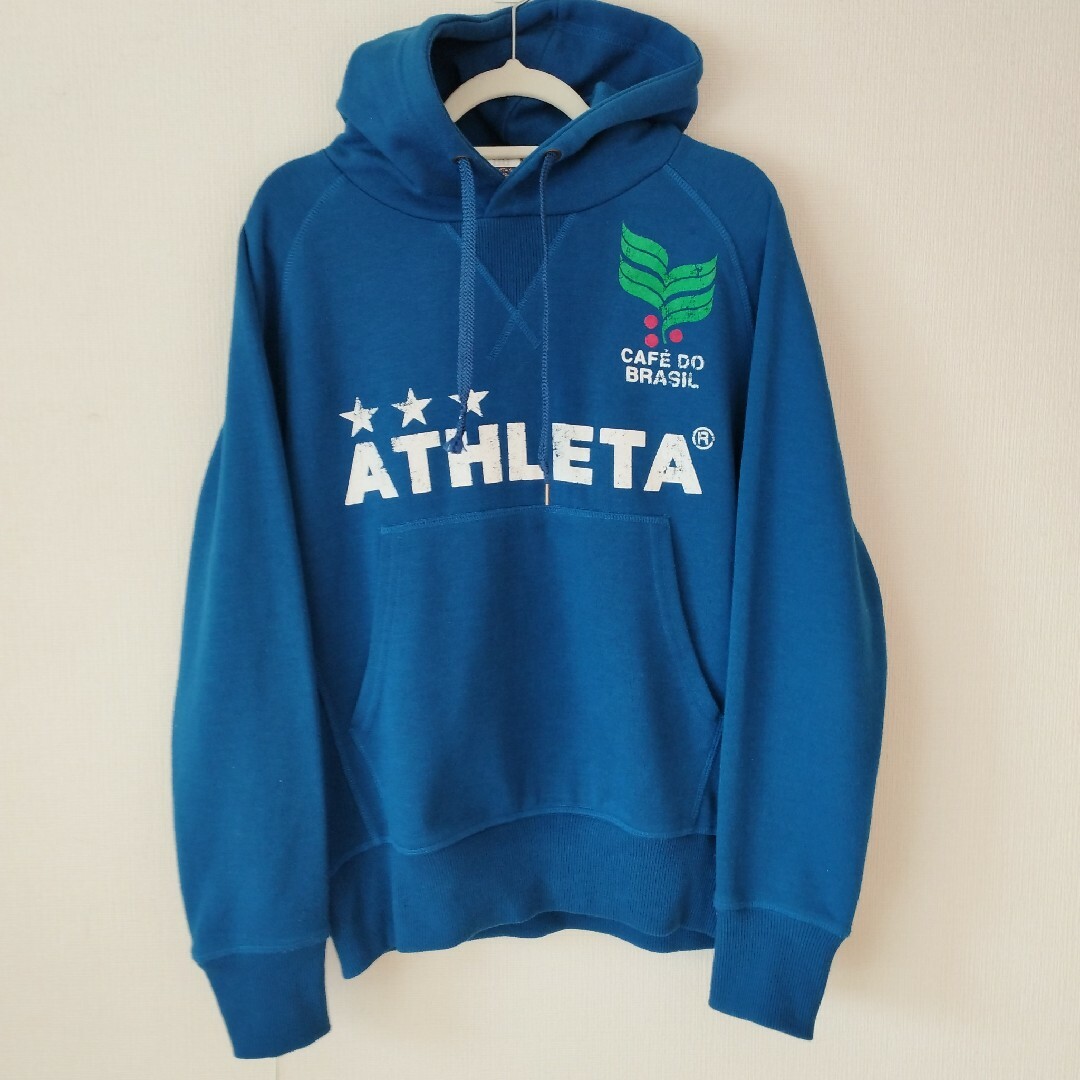 ATHLETA(アスレタ)のATHLETA パーカー　フード　トレーナー　S　150〜160サイズ スポーツ/アウトドアのサッカー/フットサル(ウェア)の商品写真