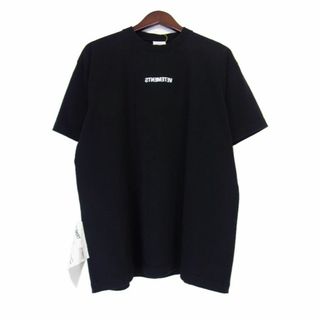 ヴェトモン  19AW  UAH20TR611 フロントロゴパッチTシャツ メンズ XS