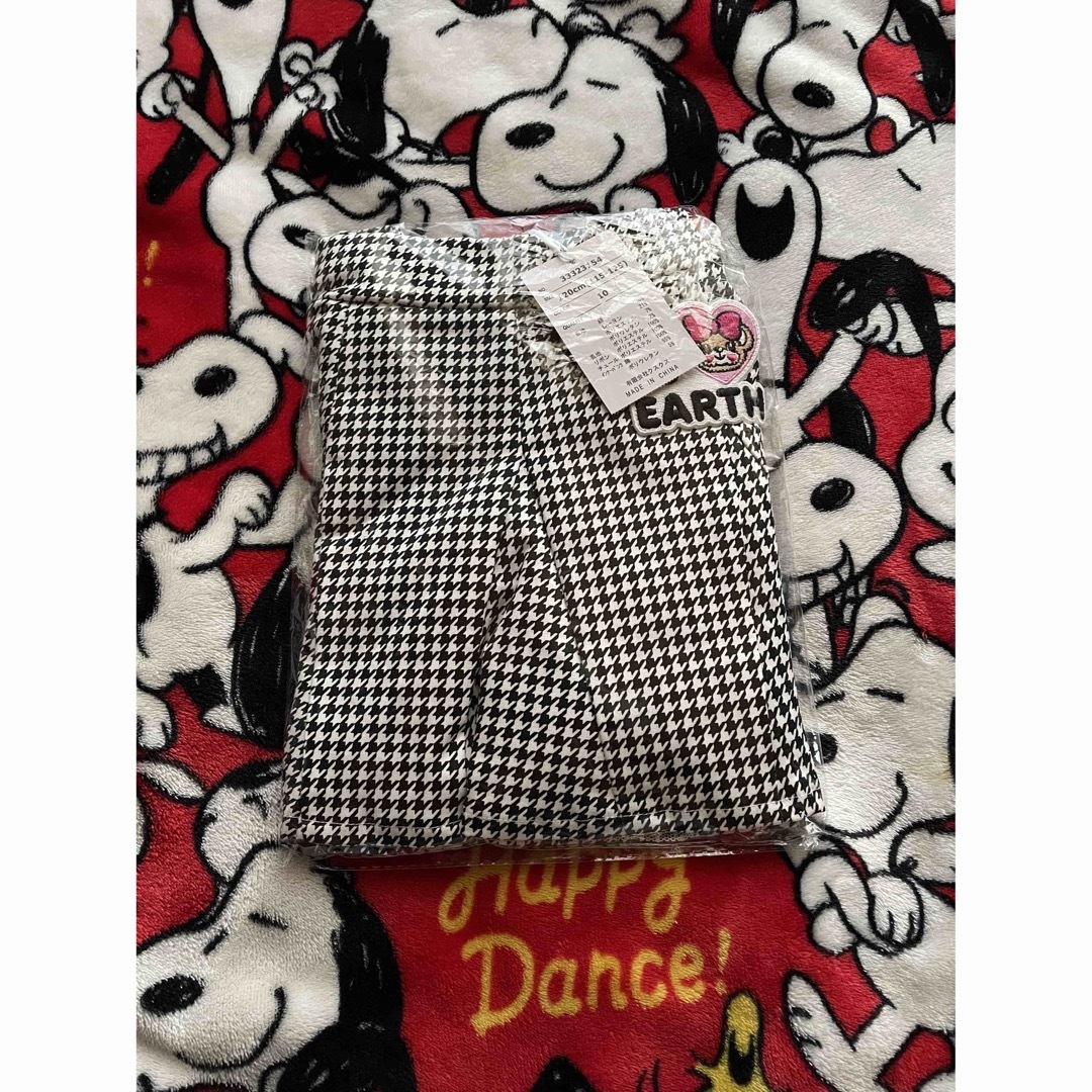 アースマジック 千鳥格子柄スカートキッズ服女の子用(90cm