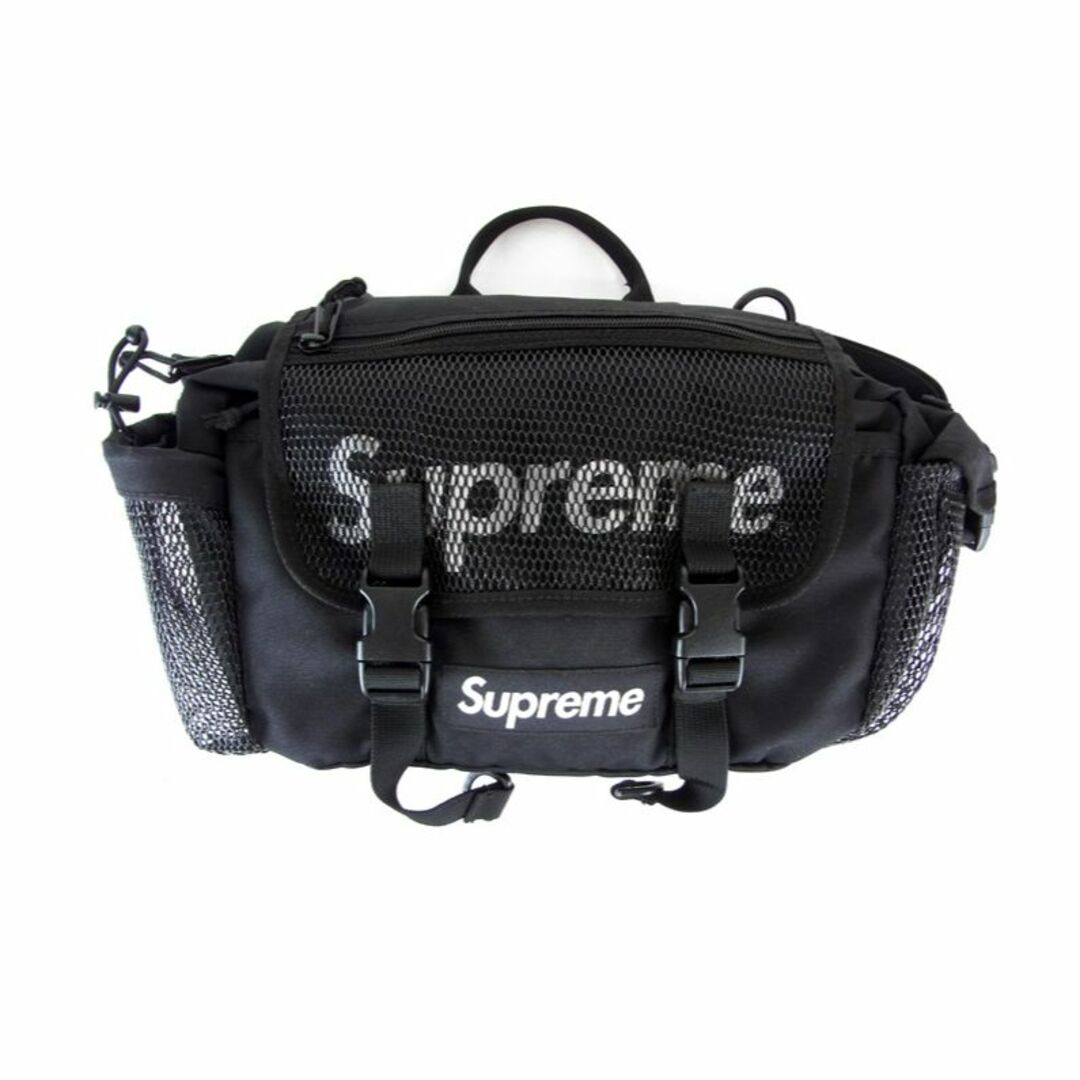 シュプリーム Suoreme □ 20SS 【 Waist Bag 】 ロゴ メッシュ シュプリーム Suoreme □ 20SS 【 Waist Bag 】 ロゴ メッシュ